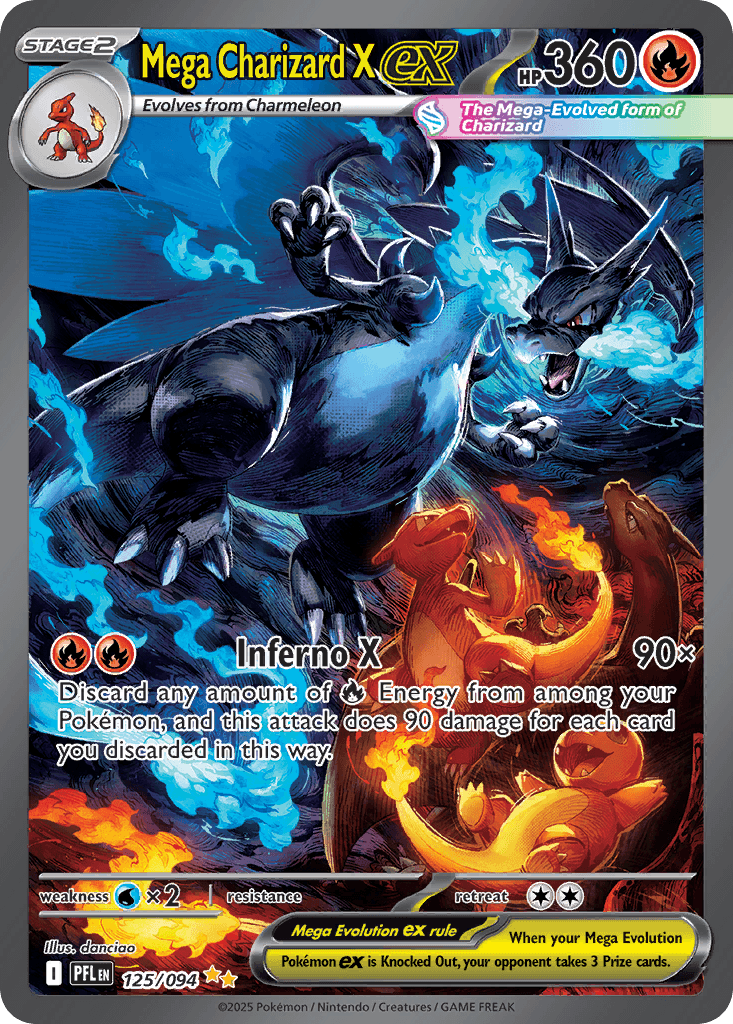 Pokemon 01 Mega Charizard X