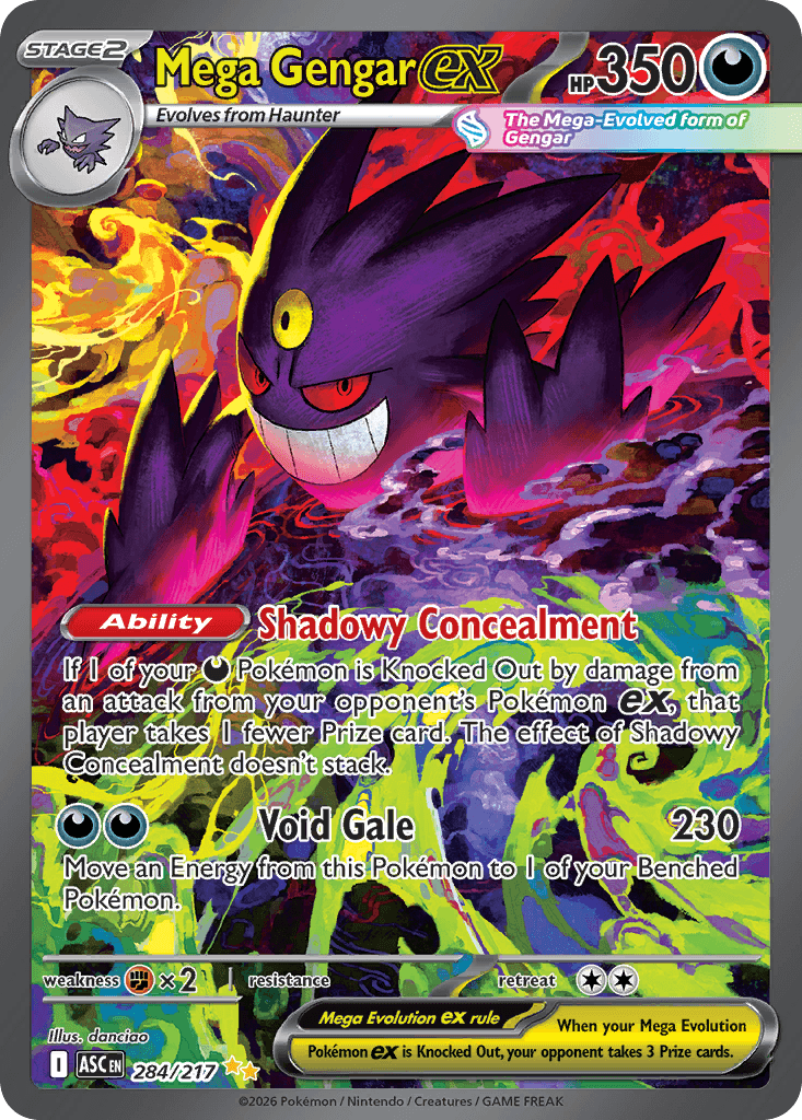 Pokemon 08 Mega Gengar EX